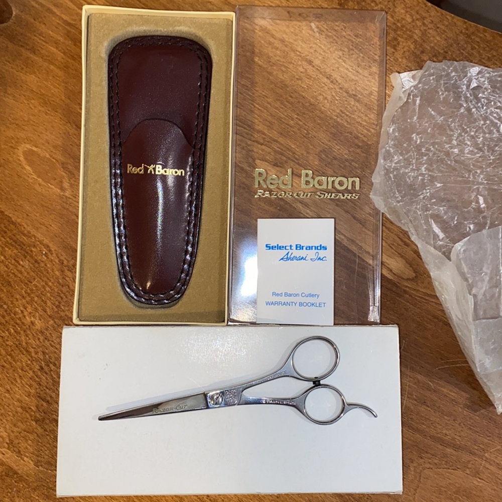 ✂️NWT Red Baron by Sherani In. #703 Shears - Picture 5 of 15